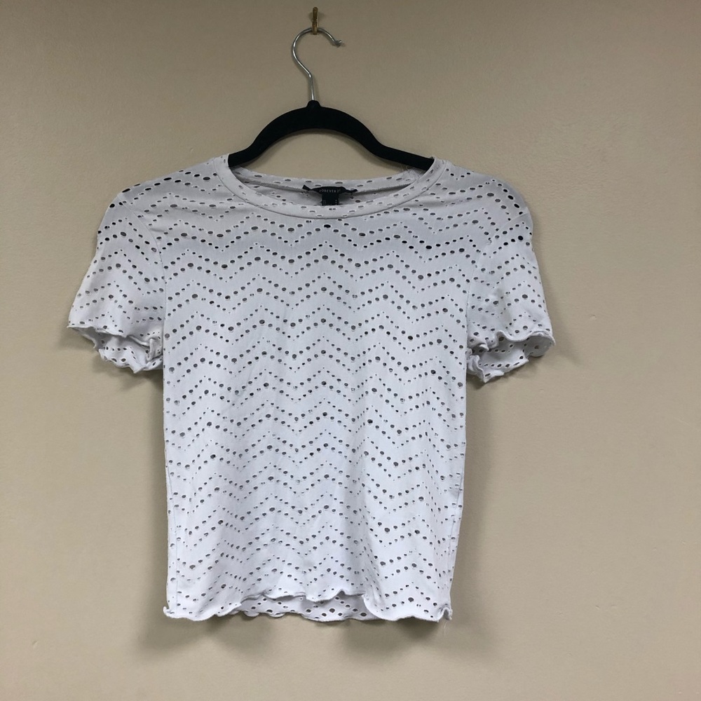 Forever 21 White Tee